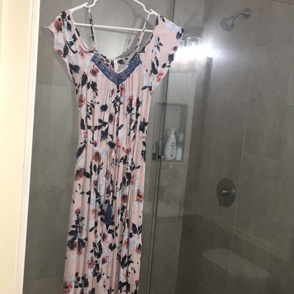 Floral multicolor maxi dress